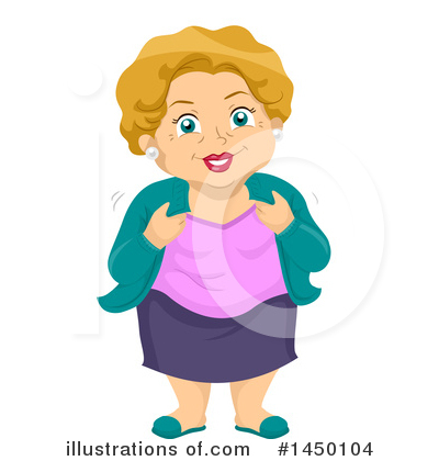 Old Woman Clipart #1450104 by BNP Design Studio