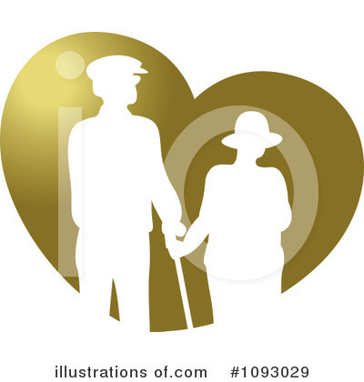 Royalty-Free (RF) Seniors Clipart Illustration by Lal Perera - Stock Sample #1093029