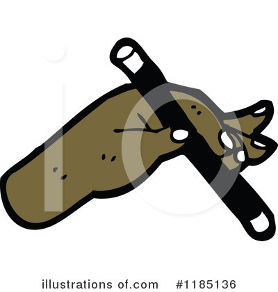 Royalty-Free (RF) Severed Hand Clipart Illustration by lineartestpilot - Stock Sample #1185136