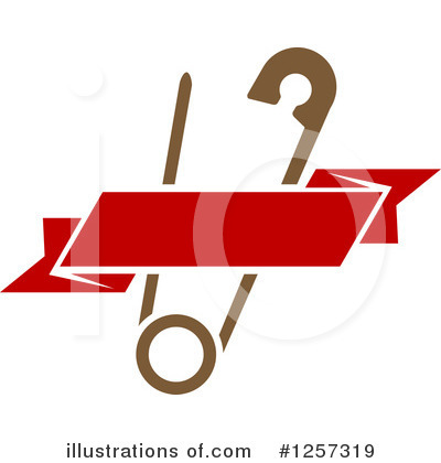 Safety Pin Clipart #1257319 by Vector Tradition SM