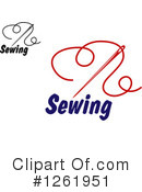 Sewing Clipart #1261951 by Vector Tradition SM