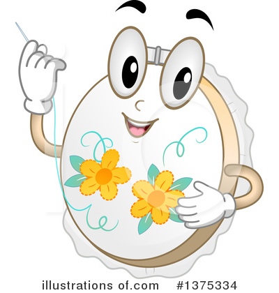 Royalty-Free (RF) Sewing Clipart Illustration by BNP Design Studio - Stock Sample #1375334
