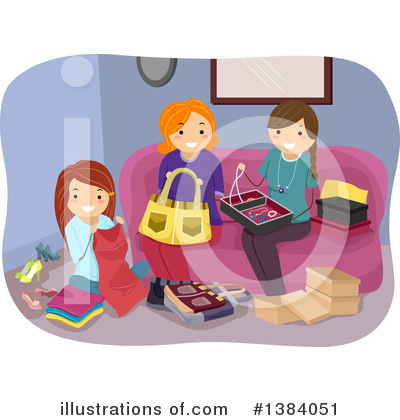 Royalty-Free (RF) Sewing Clipart Illustration by BNP Design Studio - Stock Sample #1384051