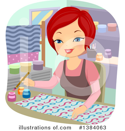 Royalty-Free (RF) Sewing Clipart Illustration by BNP Design Studio - Stock Sample #1384063