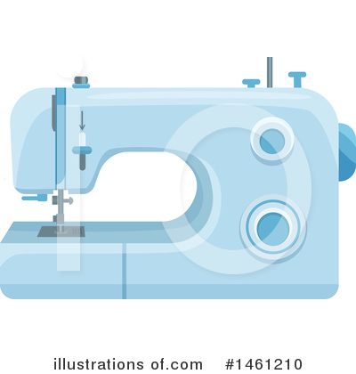Royalty-Free (RF) Sewing Clipart Illustration by Vector Tradition SM - Stock Sample #1461210