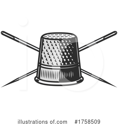 Thimble Clipart #1758509 by Vector Tradition SM