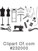 Sewing Clipart #232000 by Frisko