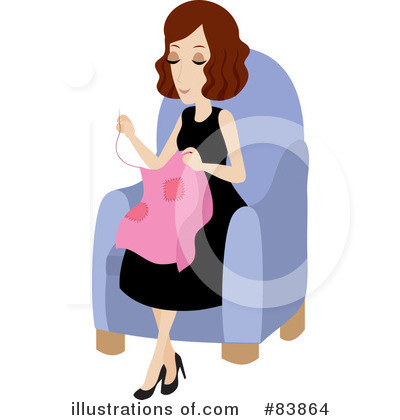 Sewing Clipart #83864 by Rosie Piter