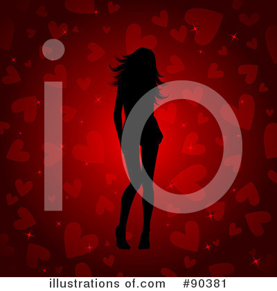 Royalty-Free (RF) Sexy Woman Clipart Illustration by KJ Pargeter - Stock Sample #90381