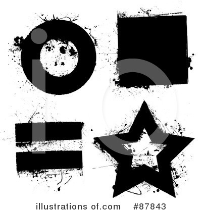 Royalty-Free (RF) Shapes Clipart Illustration by michaeltravers - Stock Sample #87843