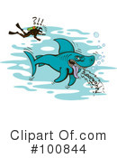Shark Clipart #100844 by Zooco