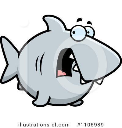 Royalty-Free (RF) Shark Clipart Illustration by Cory Thoman - Stock Sample #1106989