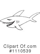Shark Clipart #1110539 by Dennis Holmes Designs