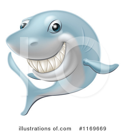 Royalty-Free (RF) Shark Clipart Illustration by AtStockIllustration - Stock Sample #1169669