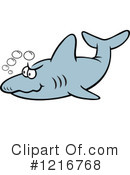 Shark Clipart #1216768 by Johnny Sajem