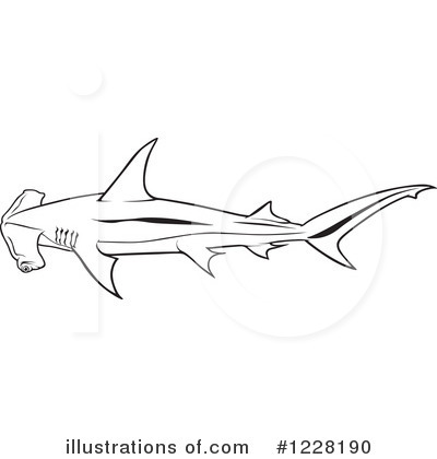 Royalty-Free (RF) Shark Clipart Illustration by dero - Stock Sample #1228190