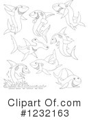 Shark Clipart #1232163 by Alex Bannykh