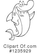 Shark Clipart #1235929 by Hit Toon