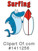Shark Clipart #1411256 by Hit Toon