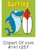 Shark Clipart #1411257 by Hit Toon