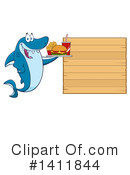 Shark Clipart #1411844 by Hit Toon