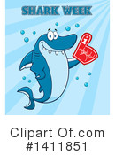 Shark Clipart #1411851 by Hit Toon