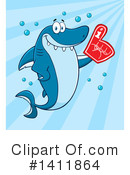 Shark Clipart #1411864 by Hit Toon