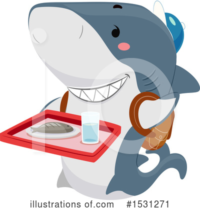 Royalty-Free (RF) Shark Clipart Illustration by BNP Design Studio - Stock Sample #1531271