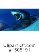 Shark Clipart #1605191 by KJ Pargeter