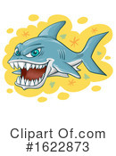 Shark Clipart #1622873 by Domenico Condello