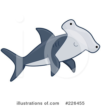 Royalty-Free (RF) Shark Clipart Illustration by BNP Design Studio - Stock Sample #226455