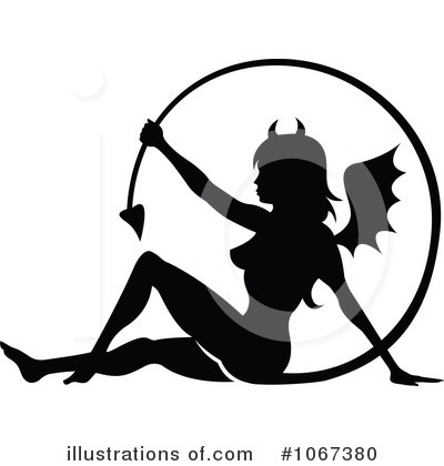 Royalty-Free (RF) She Devil Clipart Illustration by Andy Nortnik - Stock Sample #1067380