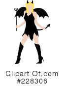She Devil Clipart #228306 by Pams Clipart