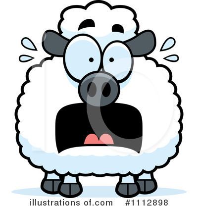 Royalty-Free (RF) Sheep Clipart Illustration by Cory Thoman - Stock Sample #1112898