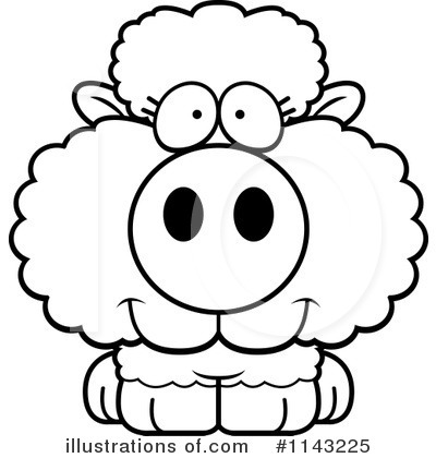 Royalty-Free (RF) Sheep Clipart Illustration by Cory Thoman - Stock Sample #1143225
