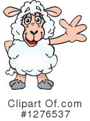 Sheep Clipart #1276537 by Dennis Holmes Designs