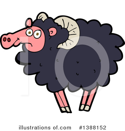 Sheep Clipart #1388152 by lineartestpilot