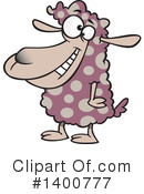 Sheep Clipart #1400777 by toonaday