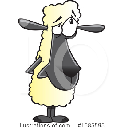 Sheep Clipart #1585595 by toonaday