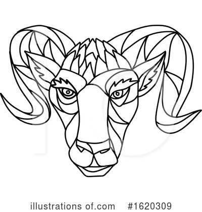 Sheep Clipart #1620309 by patrimonio