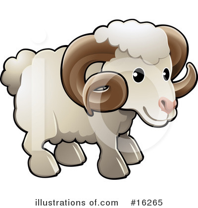 Sheep Clipart #16265 by AtStockIllustration
