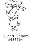 Sheep Clipart #433564 by toonaday