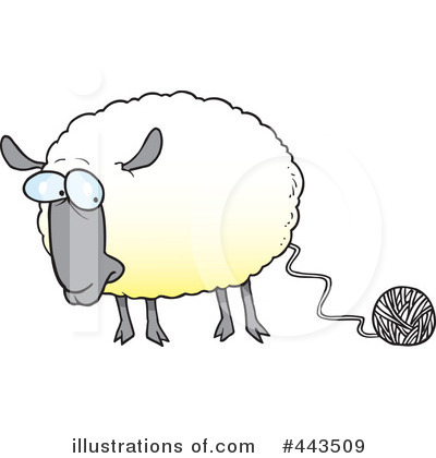 Sheep Clipart #443509 by toonaday