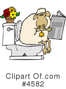 Sheep Clipart #4582 by djart