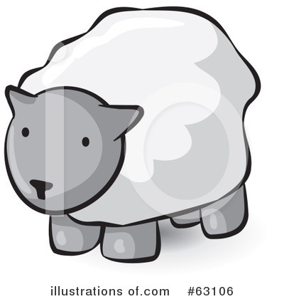 Sheep Clipart #63106 by Leo Blanchette