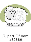 Sheep Clipart #82886 by Qiun