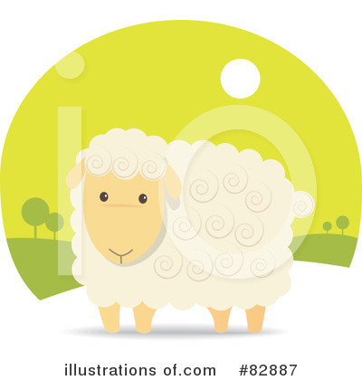 Sheep Clipart #82887 by Qiun