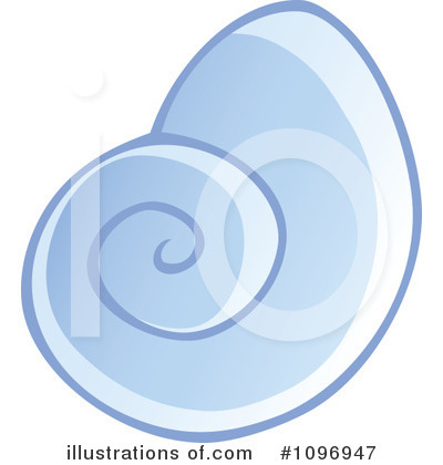 Royalty-Free (RF) Shell Clipart Illustration by visekart - Stock Sample #1096947