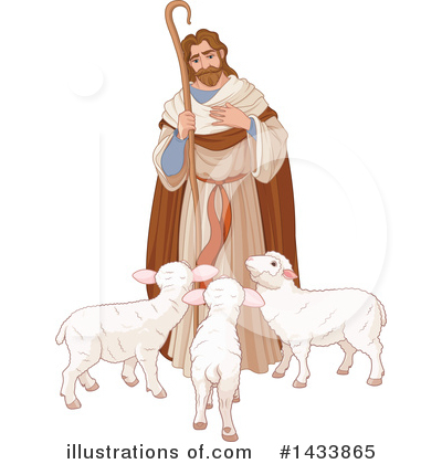 Royalty-Free (RF) Shepherd Clipart Illustration by Pushkin - Stock Sample #1433865