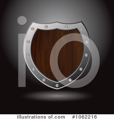 Royalty-Free (RF) Shield Clipart Illustration by michaeltravers - Stock Sample #1062216